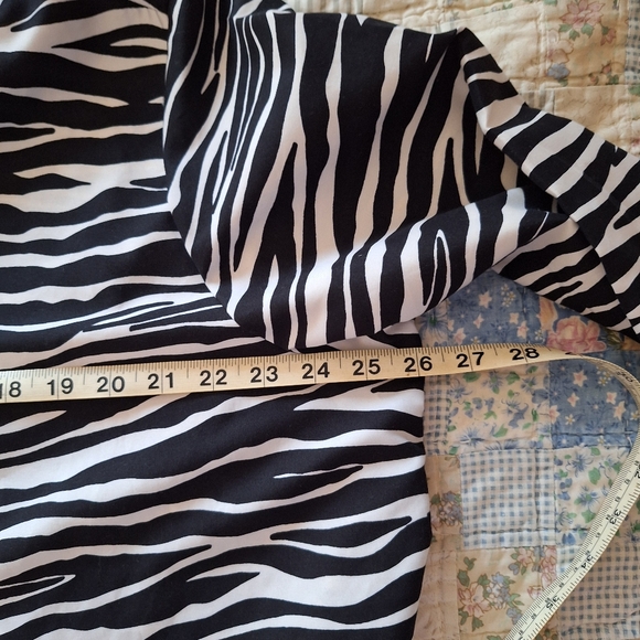 ZEBRA PRINT NATIONAL BLOUSE - Picture 5 of 12
